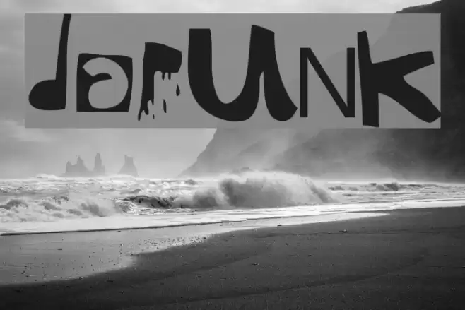 DaPunk Font examples