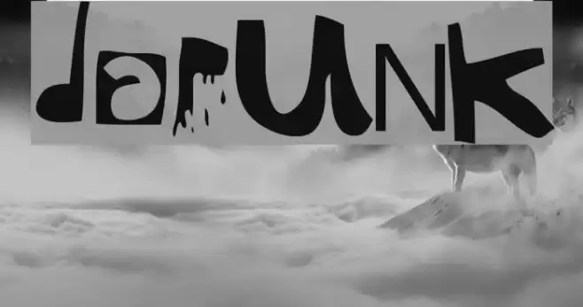 DaPunk Font examples