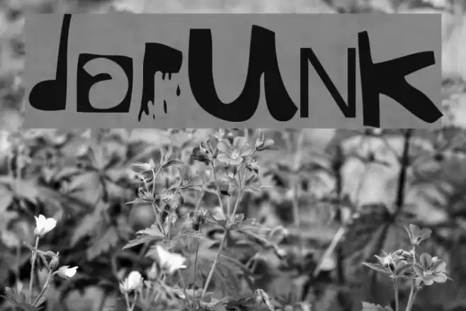 DaPunk Font examples