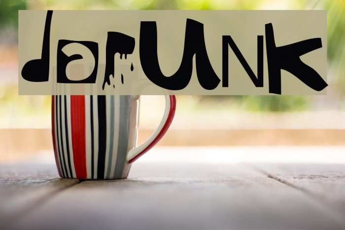 DaPunk Font examples