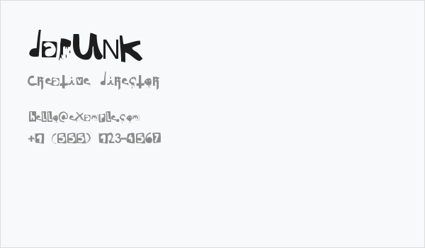 DaPunk Business Card