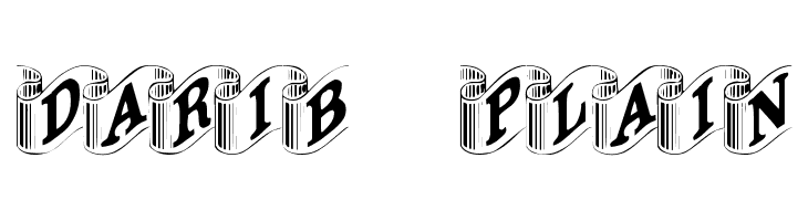 DaRib Plain Font