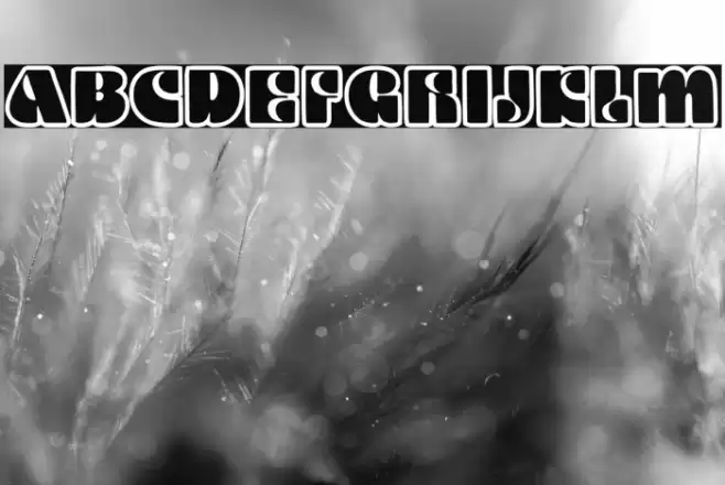 Daba Daba Music Font examples