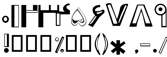 Dabestaan Font OTHER CHARS