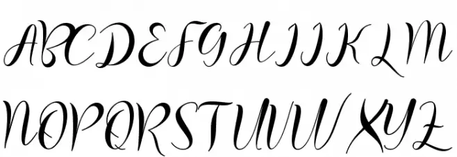 Dabistha - Personal Use Font Litere mari