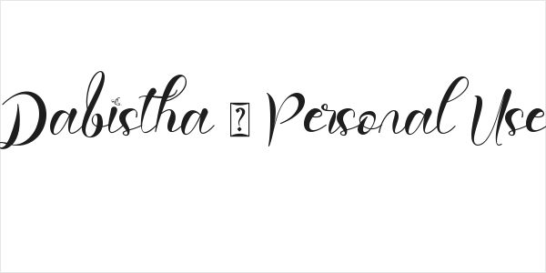 Dabistha - Personal Use Logo