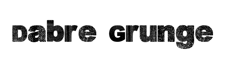 Dabre Grunge Font