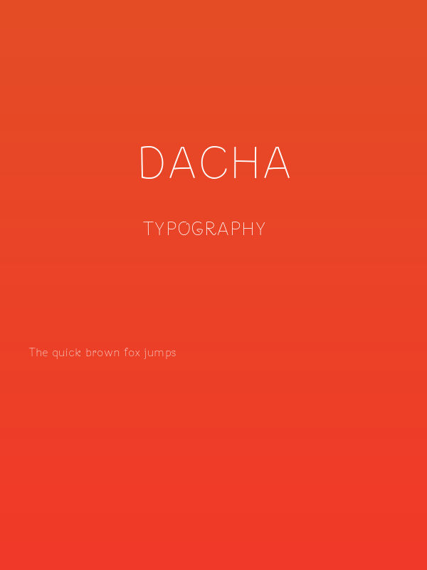 Dacha Poster