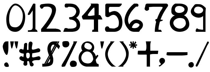 Dacian Donarium Font OTHER CHARS