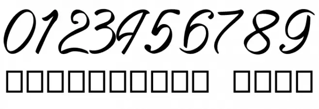 Dacilla Script Demo Font OTHER CHARS