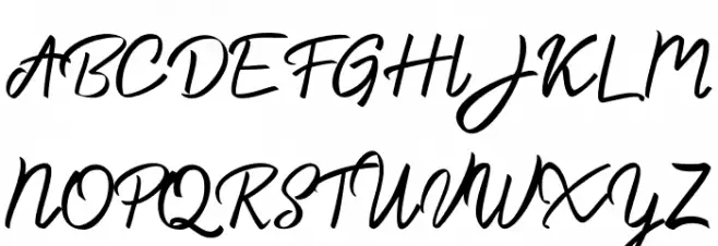 Dacilla Script Demo Schriftart Groß