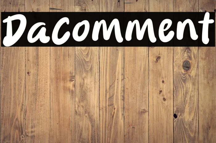 Dacomment Example 1