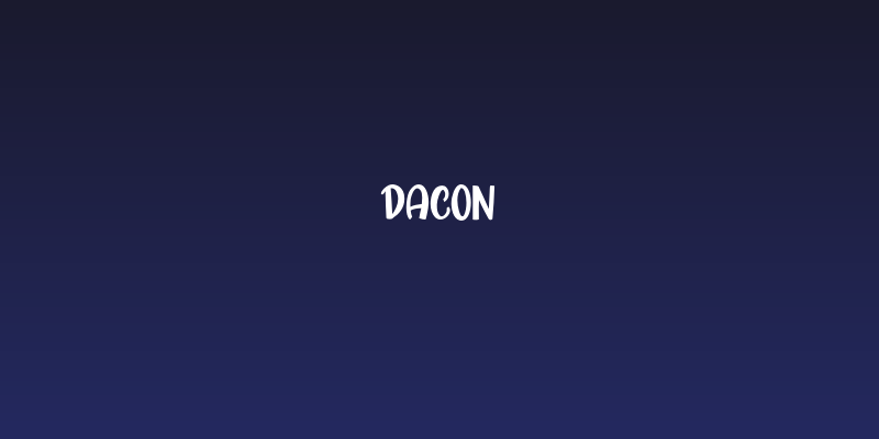 Dacon Social Header
