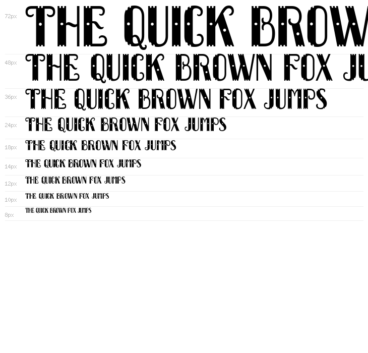 Dacquoise-Regular Waterfall