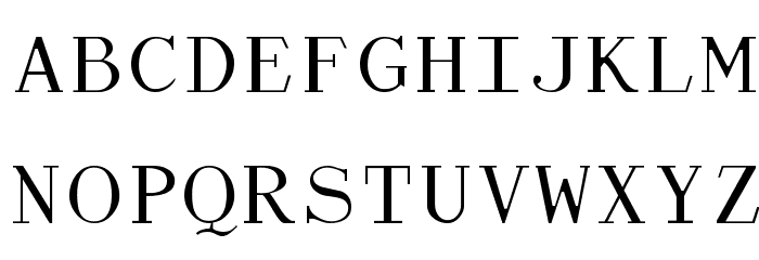 Dactylographe [Unregistered] 字体 大写