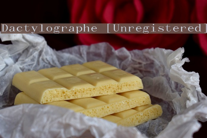 Dactylographe [Unregistered] Example 3