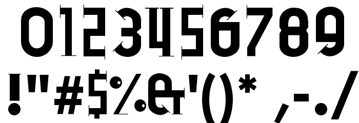 DadaDaSerif Font OTHER CHARS
