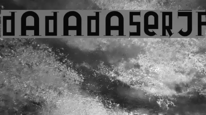 DadaDaSerif Example 2