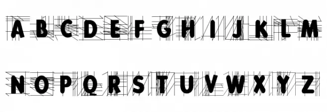 DadaGridD Schriftart Groß