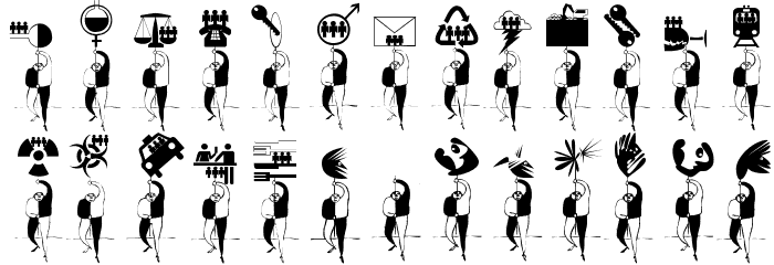 DadaSays Font LOWERCASE