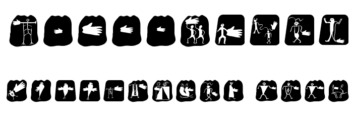 DadasStoneageTwo Font OTHER CHARS