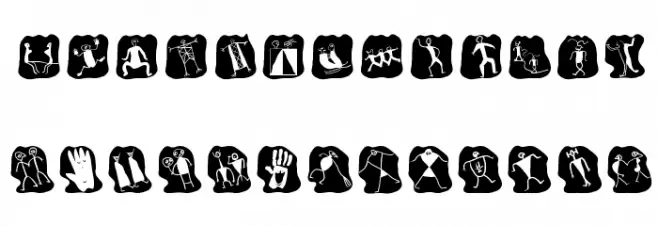 DadasStoneageTwo 字体 大写