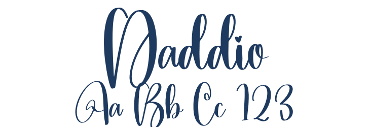 Daddio Font Preview