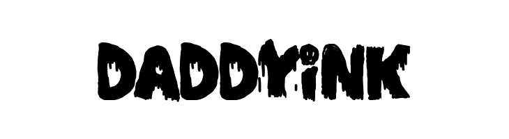 Daddy Ink  les polices de caractères gratuit tlcharger