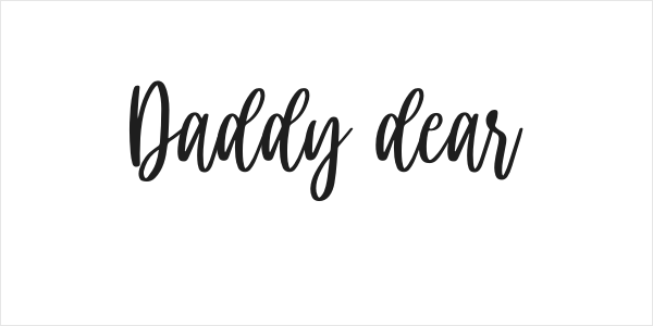 Daddy dear Logo