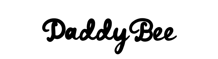 DaddyBee  免费字体下载
