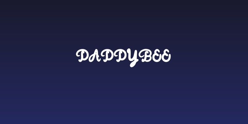 DaddyBee Social Header
