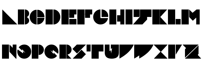 DaddyDontDisco フォント 小文字