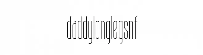 DaddyLonglegsNF  baixar fontes gratis