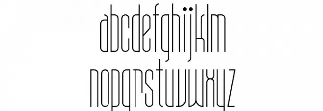 DaddyLonglegsNF Font Litere mari