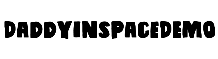 DaddyinspaceDEMO  font caratteri gratis
