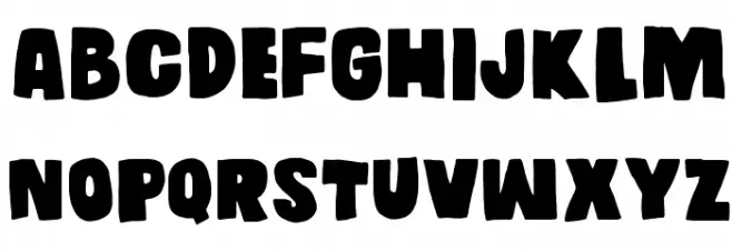 DaddyinspaceDEMO Schriftart Groß
