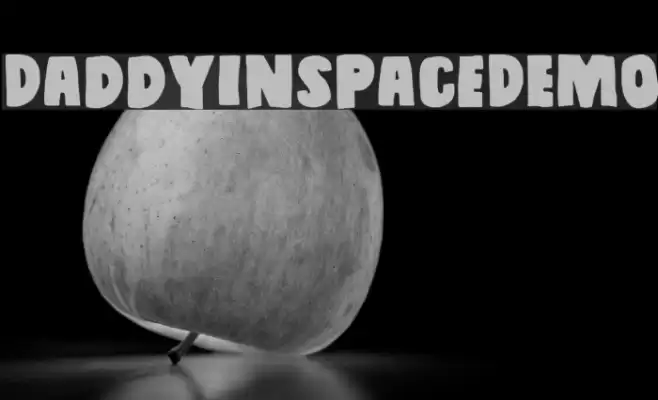 DaddyinspaceDEMO Font examples