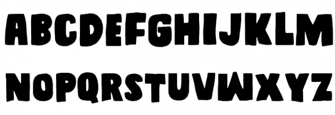 DaddyinspaceDEMO Font LOWERCASE