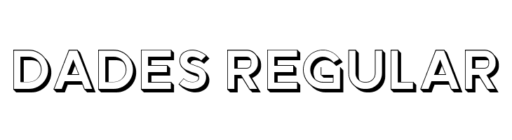 Dades Regular  Free Fonts Download