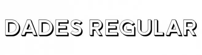 Dades Regular  Frei Schriftart Herunterladen