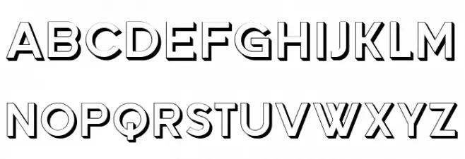 Dades Regular फ़ॉन्ट लोअरकेस