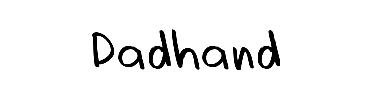 Dadhand Font