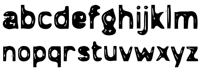 Dadine Font LOWERCASE
