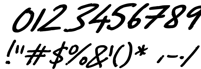 Dadiomouse Font OTHER CHARS