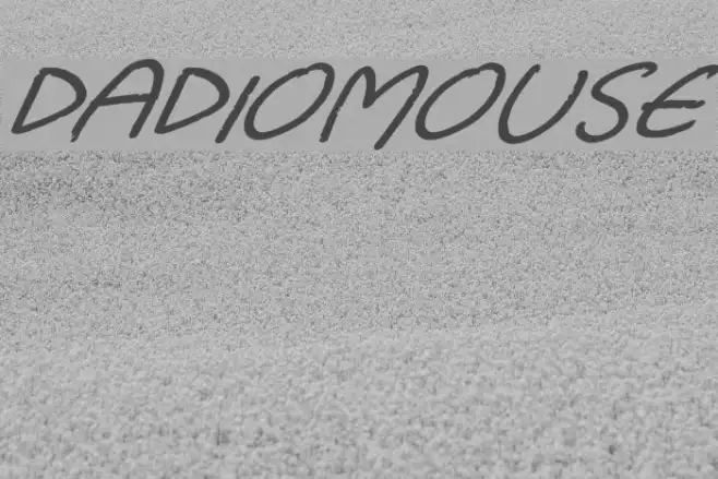 Dadiomouse Example 1