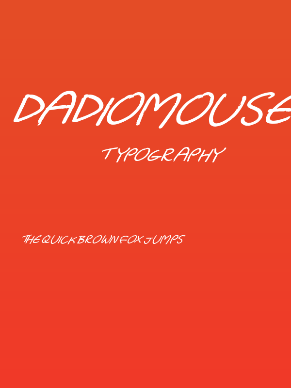 Dadiomouse Poster