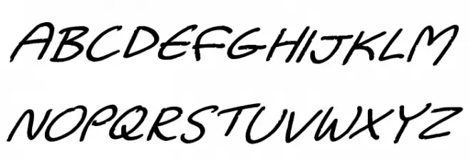 Dadiomouse Schriftart Kleinbuchstaben