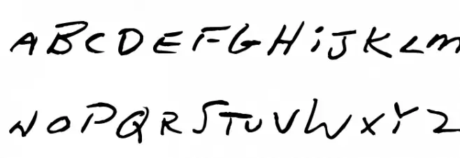 Dad's Recipe Font Litere mari