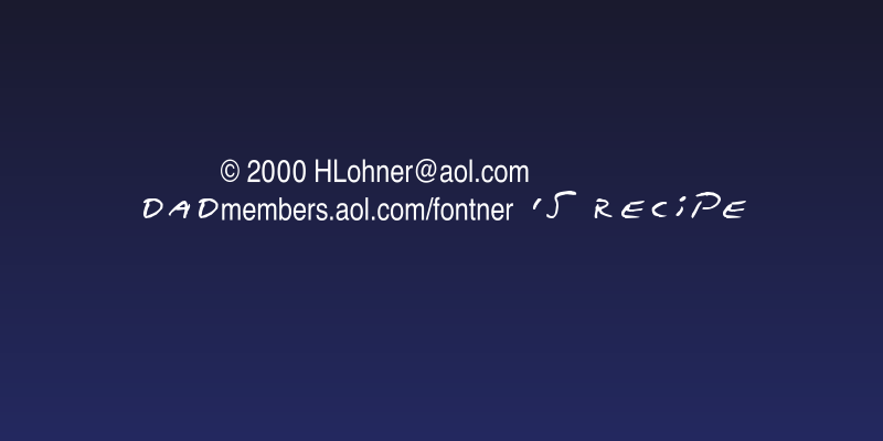 Dad's Recipe Social Header