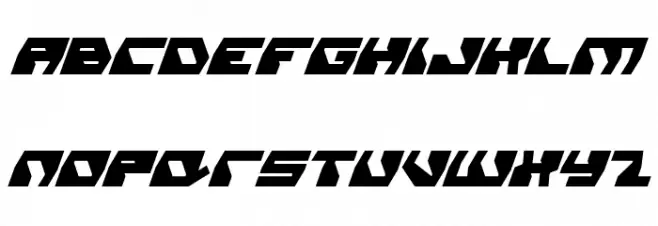 Daedalus Condensed Italic خط أحرف كبيرة